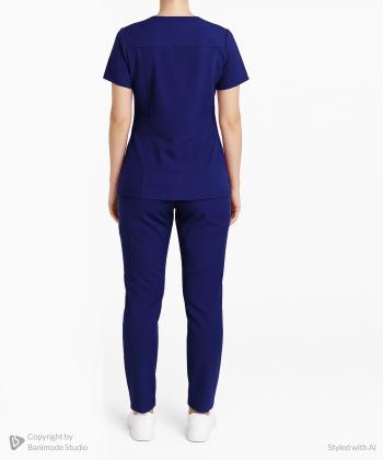 ست اسکراب تیشرت و شلوار زنانه ساچی مدل DEVIVA