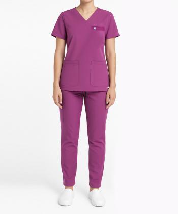 ست اسکراب تیشرت و شلوار زنانه ساچی مدل DEVIVA