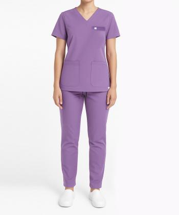 ست اسکراب تیشرت و شلوار زنانه ساچی مدل DEVIVA