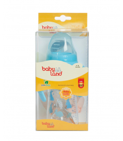 شیشه شیر پیرکس بی بی لند Baby Land مدل 506 حجم 240 میلی لیتر