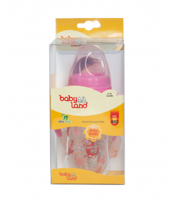 شیشه شیر پیرکس بی بی لند Baby Land مدل 506 حجم 240 میلی لیتر