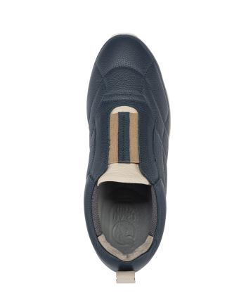 کفش روزمره چرم طبیعی زنانه ایران طب مدل ابریشم کشی