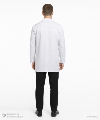 روپوش پزشکی مردانه ساچی مدل Miran