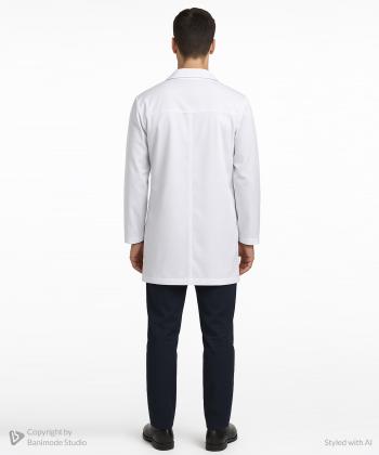 روپوش پزشکی مردانه ساچی مدل Evar