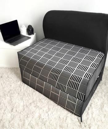 كاناپه تخت شو يك نفره مينيمال نوپه هوم مدل M1095