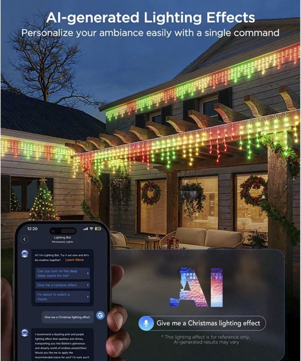 ريسه هوشمند قنديلي 10 متري گووي Icicle Ligths H70D1
