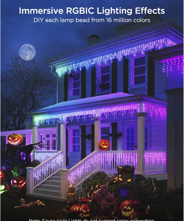 ريسه هوشمند قنديلي 10 متري گووي Icicle Ligths H70D1