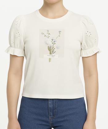 تیشرت آستین کوتاه زنانه جین وست مدل 42273533