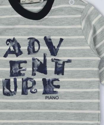 تيشرت آستين بلند پسرانه پيانو كد 1719