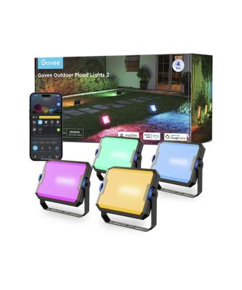 چراغ هاي هوشمند فضاي باز گووي Outdoor FLood Lights H8057