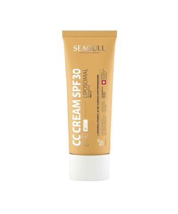 کرم CC رنگی SPF 30 متعادل کننده چربی پوست سی گل حجم 50 میلی لیتر