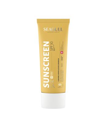 کرم ضدآفتاب SPF30 بی رنگ مرطوب کننده سی گل حجم 50 میلی لیتر