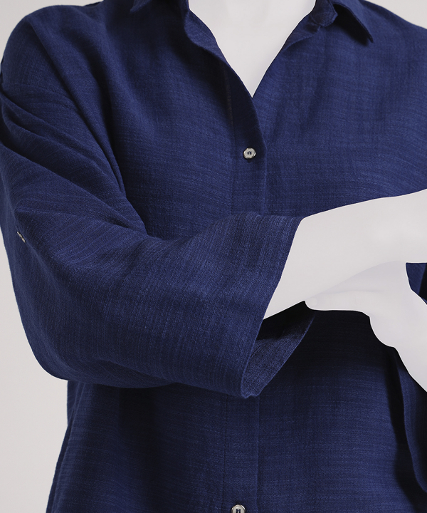 شومیز نخی آستین بلند زنانه سارک مدل 1344962