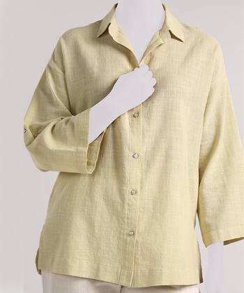 شومیز نخی آستین بلند زنانه سارک مدل 1344962