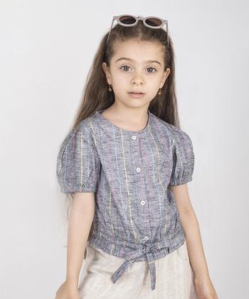 شوميز دخترانه پيانو كد 10629