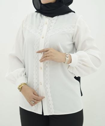 شومیز آستین بلند زنانه موریک مدل SH10