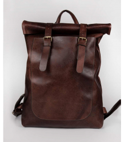 کوله پشتی چرم طبیعی چرم لانکا Lanka Leather مدل BP-10