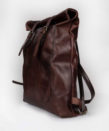کوله پشتی چرم طبیعی چرم لانکا Lanka Leather مدل BP-10