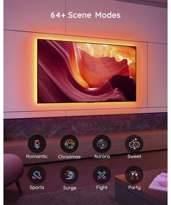ريسه هوشمند تلويزيون 46-60 اينچ گووي مدل TV Backlight H6178