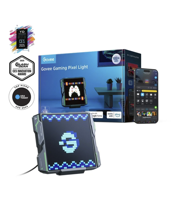 چراغ پيكسلي هوشمند گووي Gaming Pixel Light H8630