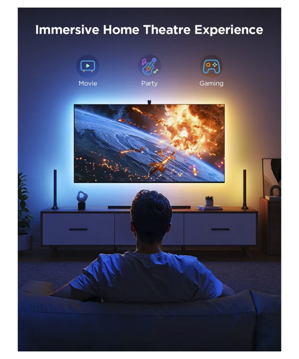 پك روشنايي هوشمند گووي 55 تا 65 اينچ TV Backlight 3 Lite Kit H605A