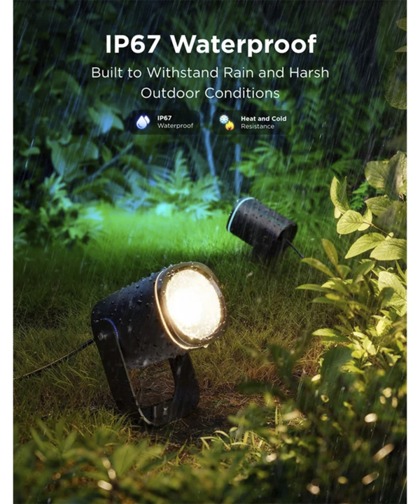 پروژكتور هوشمند فضاي باز گووي Outdoor Spotlights 2 H7093