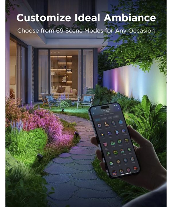 پروژكتور هوشمند فضاي باز گووي Outdoor Spotlights 2 H7093