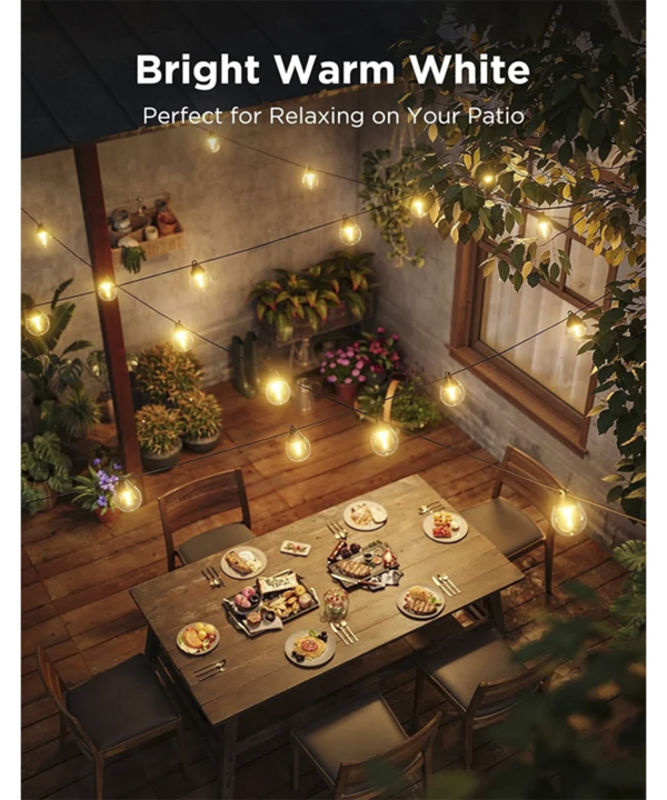 لامپ هوشمند ريسه اي گووي Outdoor Clear Bulb String Lights H7025