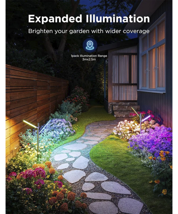چراغ‌ هوشمند فضاي باز گووي Outdoor Garden Lights H7086