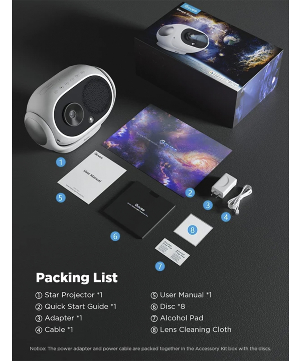 پروژكتور هوشمند كهكشاني گووي Galaxy Light Projector Pro H6092