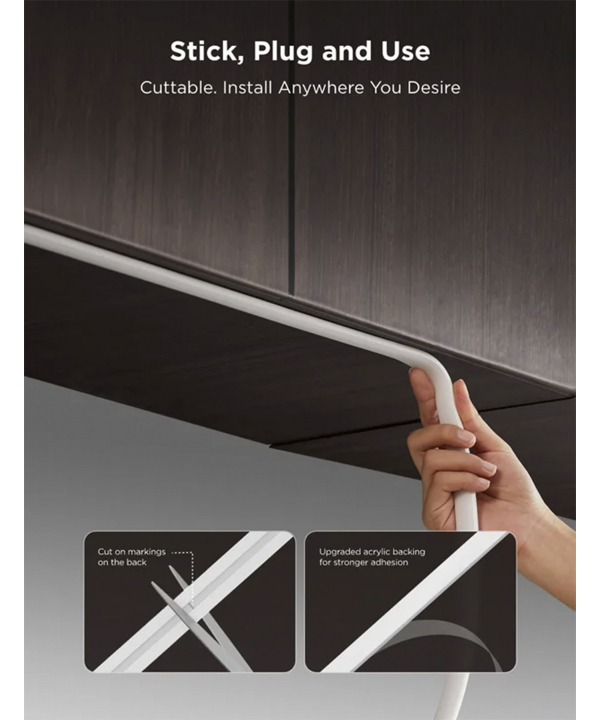 ريسه هوشمند 3 متري گووي COB Strip Light Pro H61E5