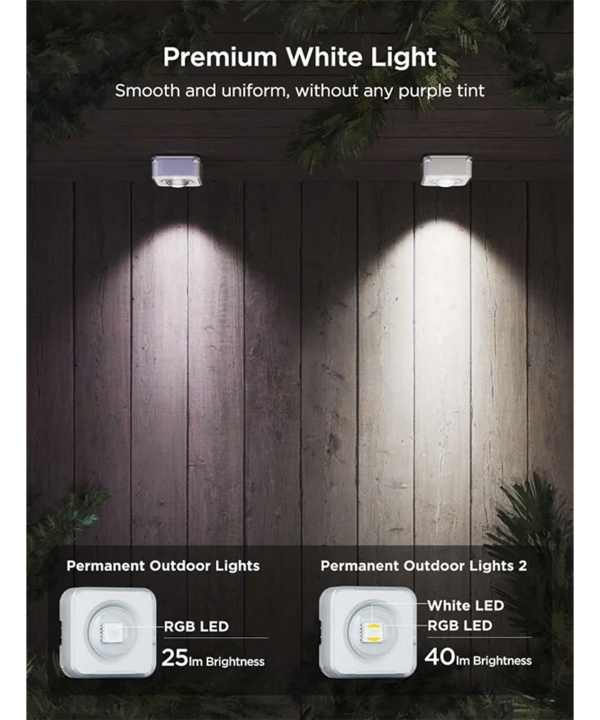 ريسه هوشمند فضاي باز 30 متري گووي Permanent Outdoor Lights 2 H705E