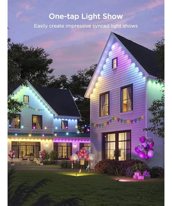 ريسه هوشمند فضاي باز 30 متري گووي Permanent Outdoor Lights 2 H705E