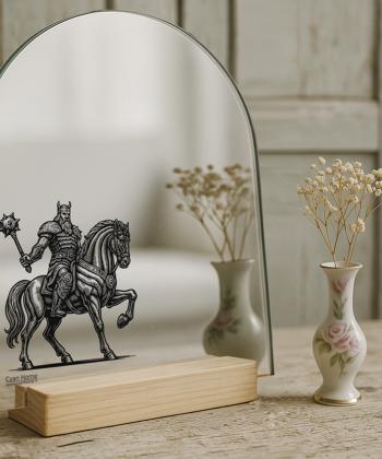 آينه روميزي و رخش سايان هوم Cyan home طرح رستم