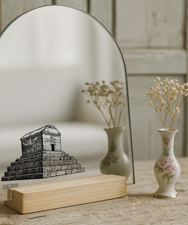 آينه روميزي سايان هوم Cyan home طرح پاسارگاد