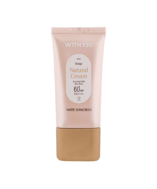 کرم ضد آفتاب SPF 60 ویت یو With You حجم 50 میلی لیتر