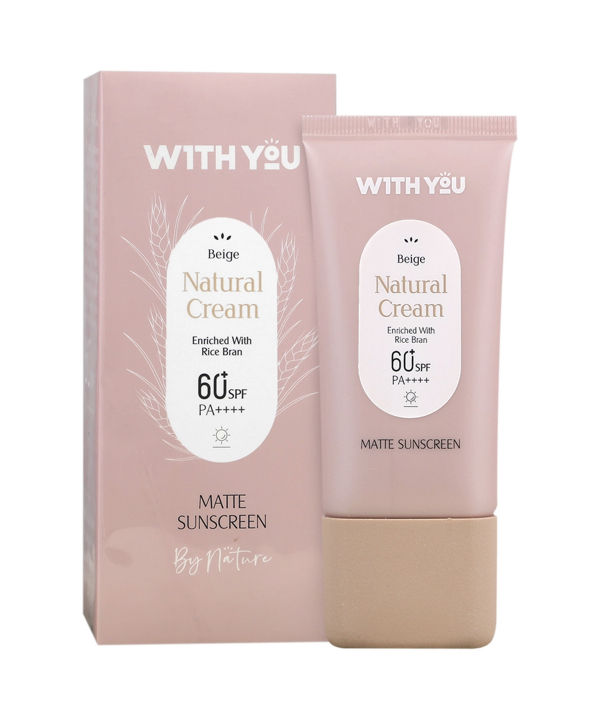 کرم ضد آفتاب SPF 60 ویت یو With You حجم 50 میلی لیتر