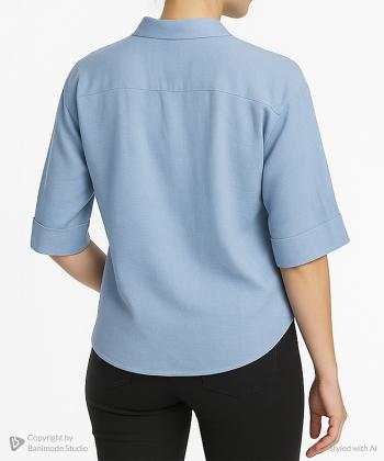 بلوز آستین کوتاه زنانه آروما مدل 1212038