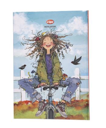 دفتر مشق جلد سخت 100 برگ کلیپس کد 00438