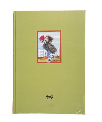 دفتر مشق جلد سخت 100 برگ کلیپس کد 00438