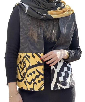 جلیقه زنانه طاقه چیان مدل ثلث