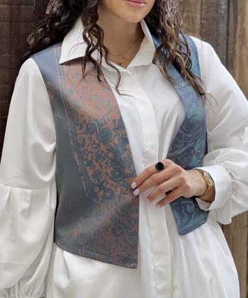 جلیقه زنانه طاقه چیان مدل کیمیای جان