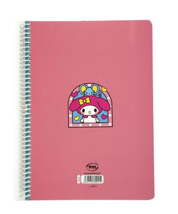 دفتر مشق 50 برگ کلیپس طرح دار