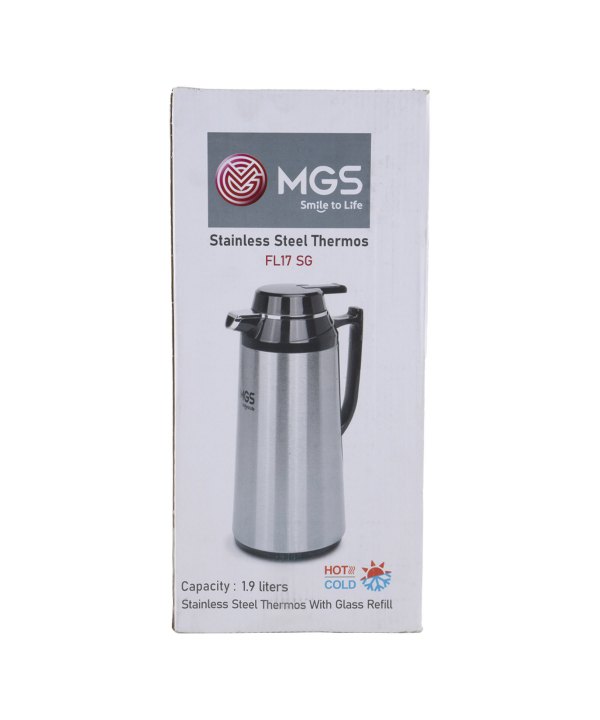 فلاسک 1/9 لیتر استیل ام جی اس MGS کد FL17SG