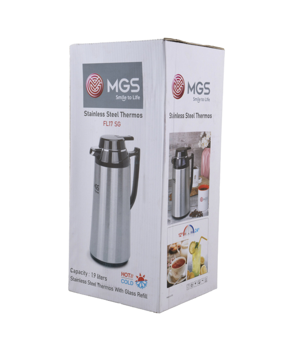 فلاسک 1/9 لیتر استیل ام جی اس MGS کد FL17SG