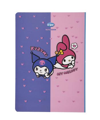 دفتر مشق 50 برگ کلیپس مدل کرومی