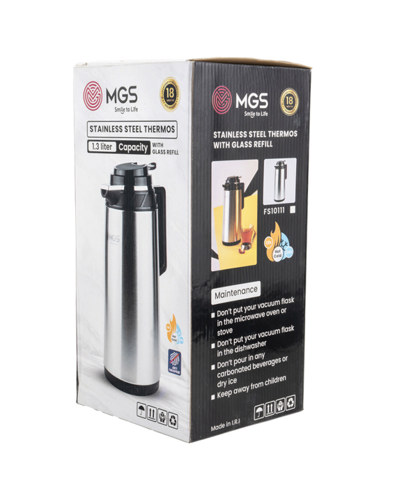 فلاسک استیل 1/3 لیتر ام جی اس MGS کد FS10111