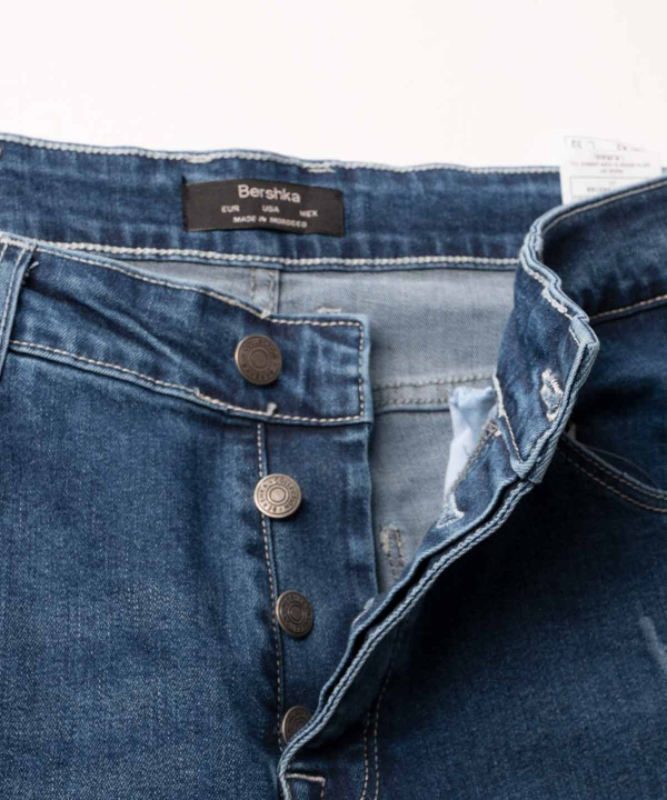 شلوار جین زاپ دار مردانه برند پی لس Brand Payless