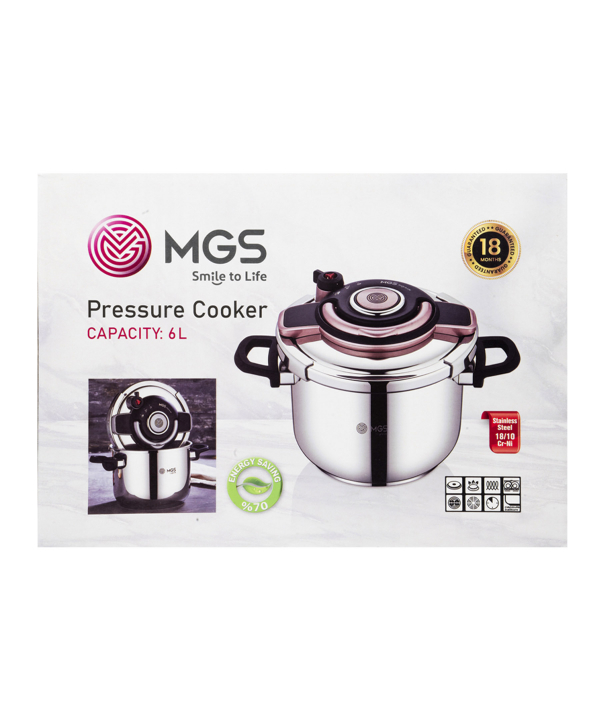 زود پز 6 ليتر ام جي اس MGS كد PC702