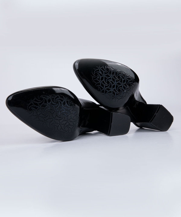 صندل زنانه پاشنه بلند چرم مشهد Mashad Leather مدل J2399